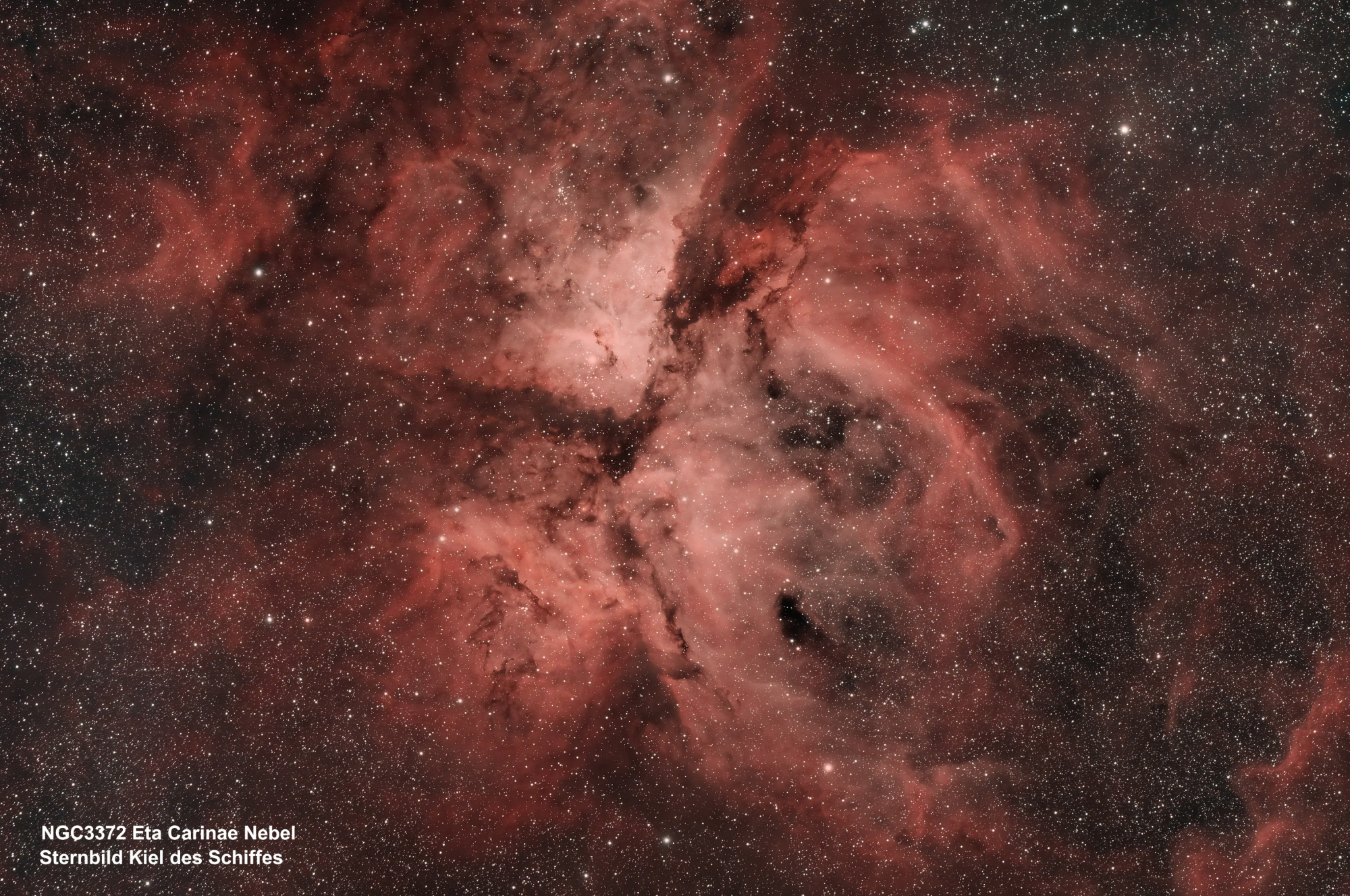 NGC3372 Eta Carinae Nebel